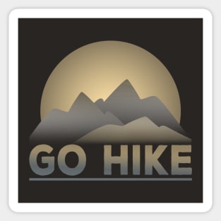 Go Hike Sticker